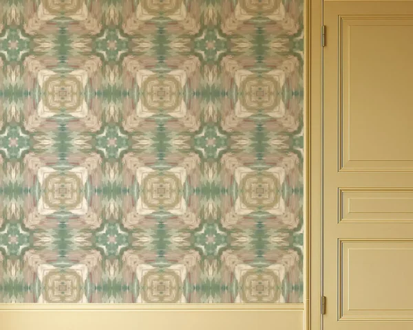 Kalia Wallpaper from Clarke & Clarke Elements Wallpapers collection - green contemporary