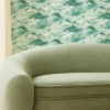 Earthscape Wallpaper from Clarke & Clarke Elements Wallpapers collection - blue contemporary