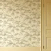 Boschetto Wallpaper from Clarke & Clarke Elements Wallpapers collection - black-grey botanical