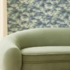 Boschetto Wallpaper from Clarke & Clarke Elements Wallpapers collection - blue botanical