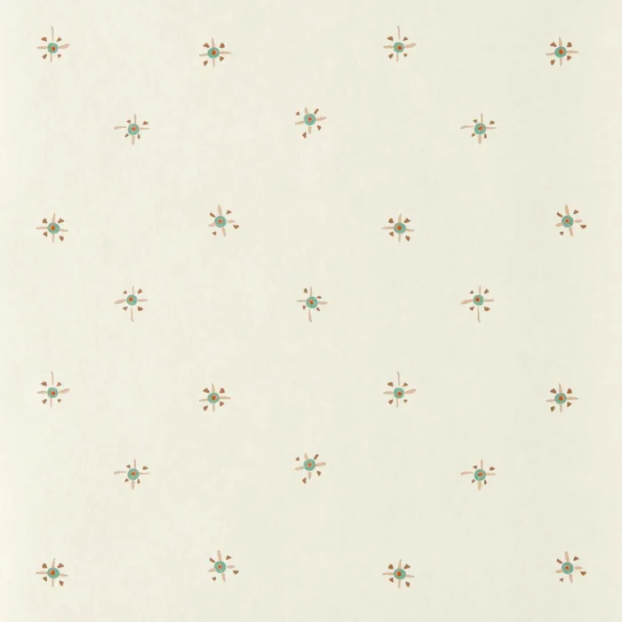 Tidam Wallpaper - Turquoise swatch