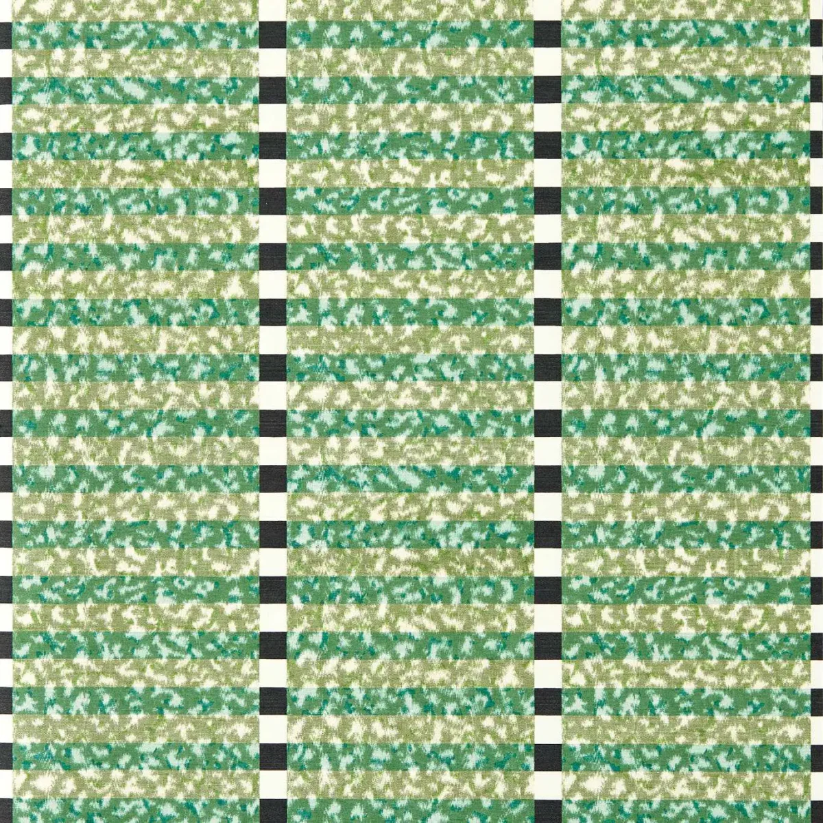 Toluca Wallpaper - Forest / Onyx by Toluca Fabric from Harlequin Zamora Wallpapers collection - green striped