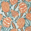 Zenith Fabric from Harlequin Zamora Wallpapers collection - red botanical