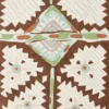 Brocha Fabric from Harlequin Zamora Wallpapers collection - brown geometric