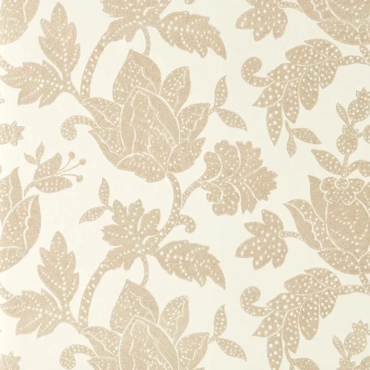 Zamora Fabric from Harlequin Zamora Wallpapers collection - neutral botanical