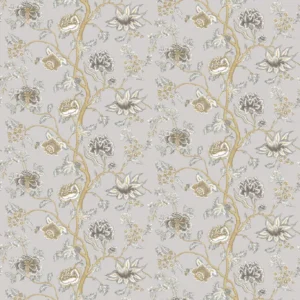 Indienne Fabric from Harlequin Zamora Wallpapers collection - purple botanical