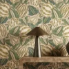 Zenith Fabric from Harlequin Zamora Wallpapers collection - green botanical