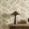 Zamora Fabric from Harlequin Zamora Wallpapers collection - neutral botanical