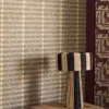 Toluca Fabric from Harlequin Zamora Wallpapers collection - neutral striped