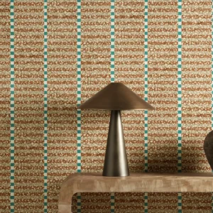 Toluca Fabric from Harlequin Zamora Wallpapers collection - red striped