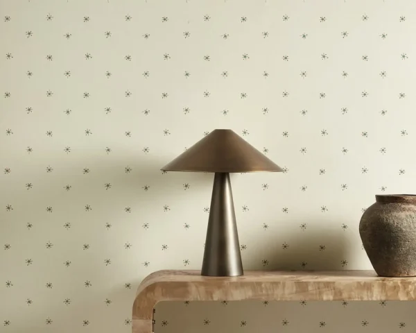 Tidam Fabric from Harlequin Zamora Wallpapers collection - green spotted