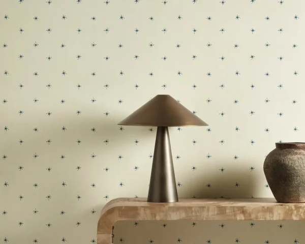 Tidam Fabric from Harlequin Zamora Wallpapers collection - blue spotted