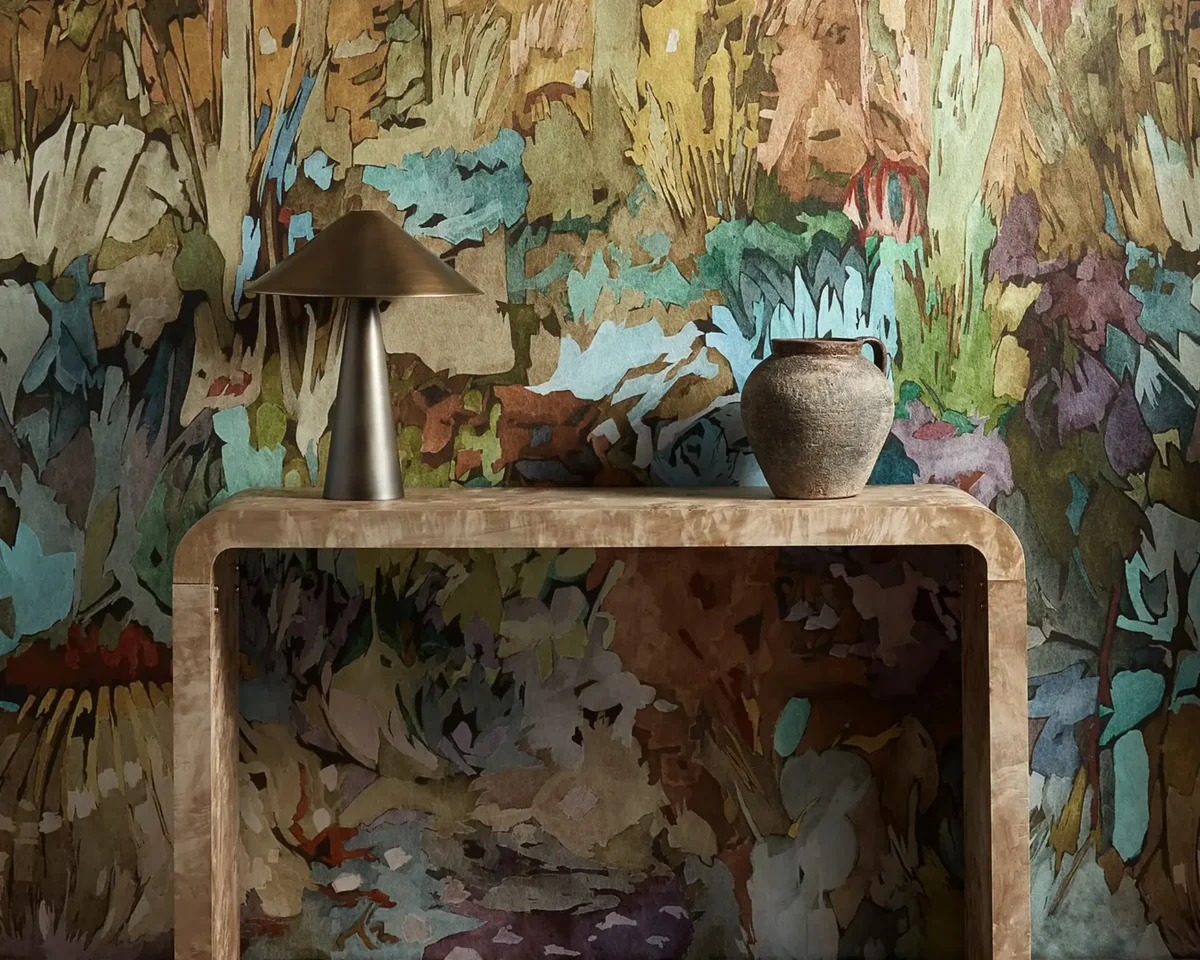 Saltillo Fabric from Harlequin Zamora Wallpapers collection - multicolour contemporary