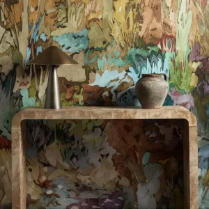 Saltillo Fabric from Harlequin Zamora Wallpapers collection - multicolour contemporary