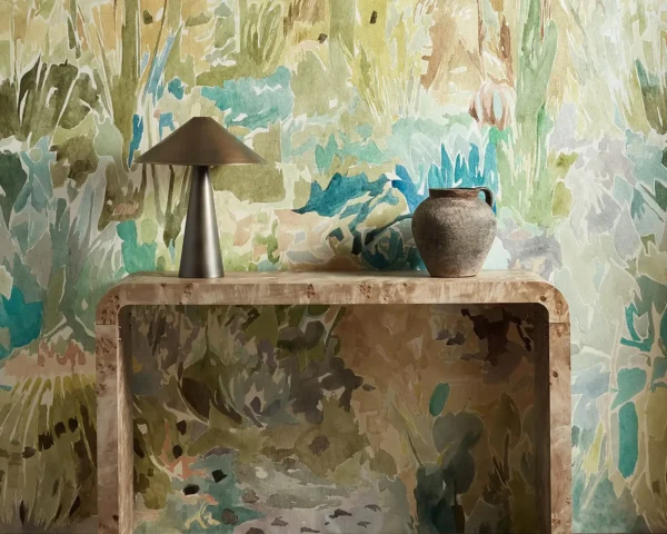 Saltillo Fabric from Harlequin Zamora Wallpapers collection - multicolour contemporary