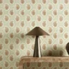 Paisley Fabric from Harlequin Zamora Wallpapers collection - green spotted