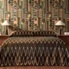 Kuparr Fabric from Harlequin Zamora Wallpapers collection - green botanical