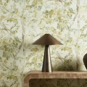 Ceiba Fabric from Harlequin Zamora Wallpapers collection - yellow botanical