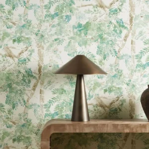 Ceiba Fabric from Harlequin Zamora Wallpapers collection - green botanical