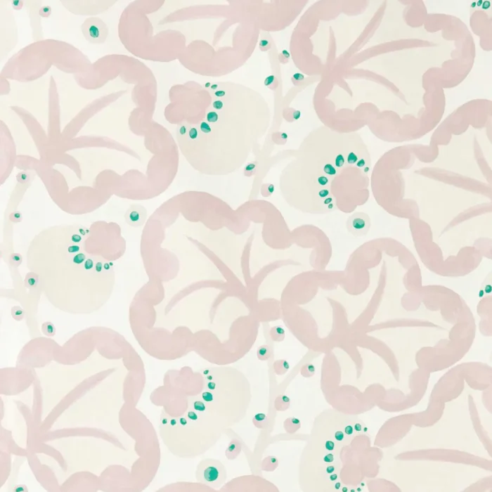 Poppy Pod Wallpaper - Lilac swatch