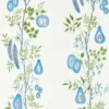 On The Vine Wallpaper from Scion Pomona Wallpapers collection - blue botanical