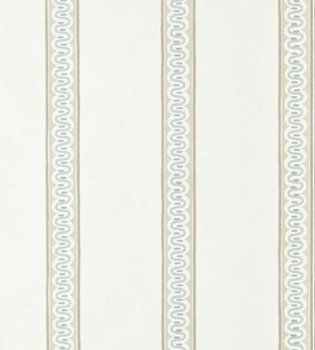 Fondant Stripe Wallpaper from Scion Pomona Wallpapers collection - neutral striped