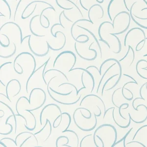 Flo Swirl Wallpaper from Scion Pomona Wallpapers collection - blue contemporary