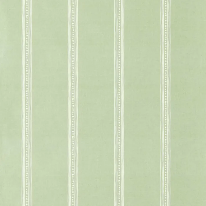 Harvest Stripe Wallpaper - Pea Green swatch