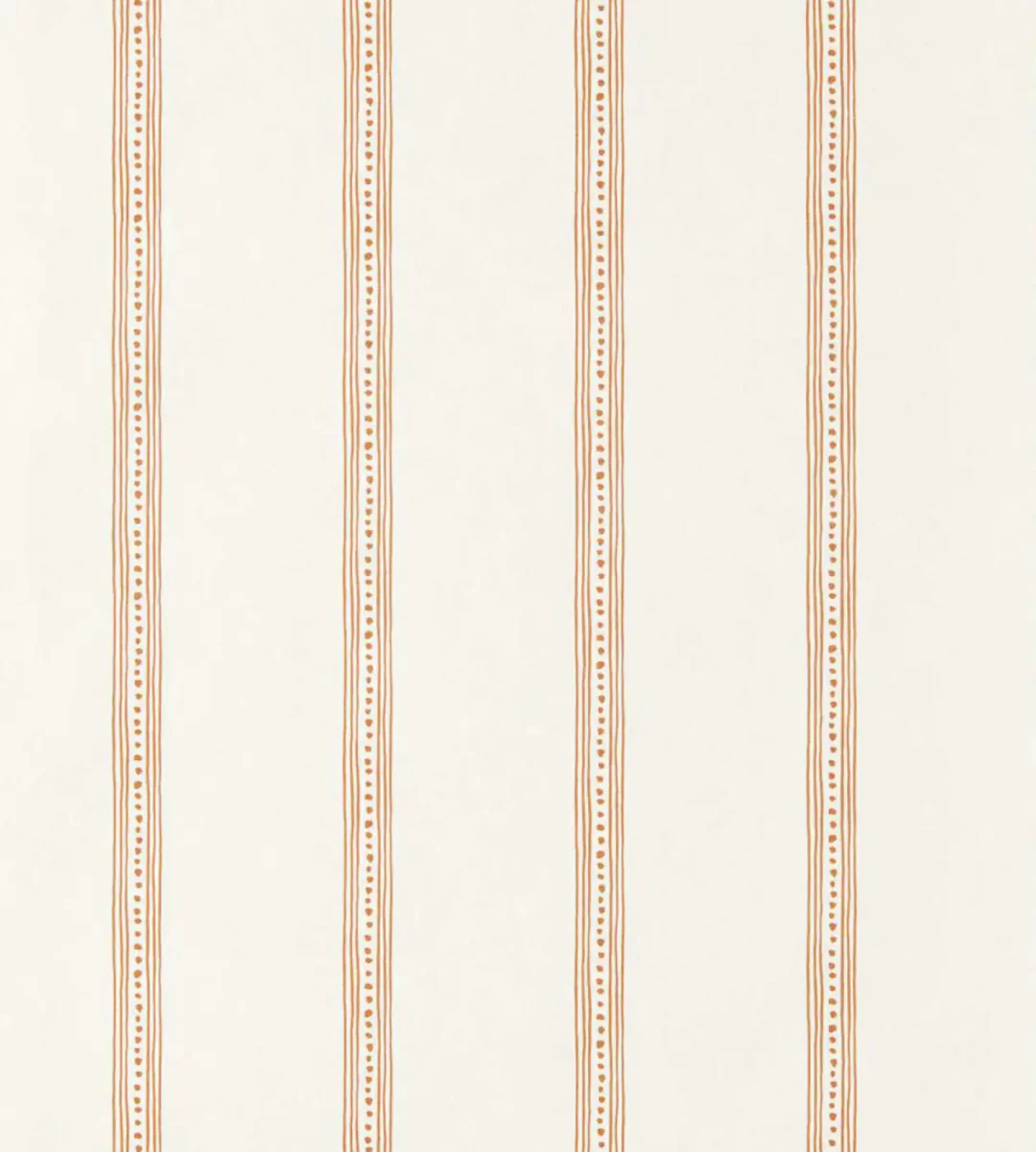 Harvest Stripe Wallpaper - Tangerine by Harvest Stripe Wallpaper from Scion Pomona Wallpapers collection - neutral striped