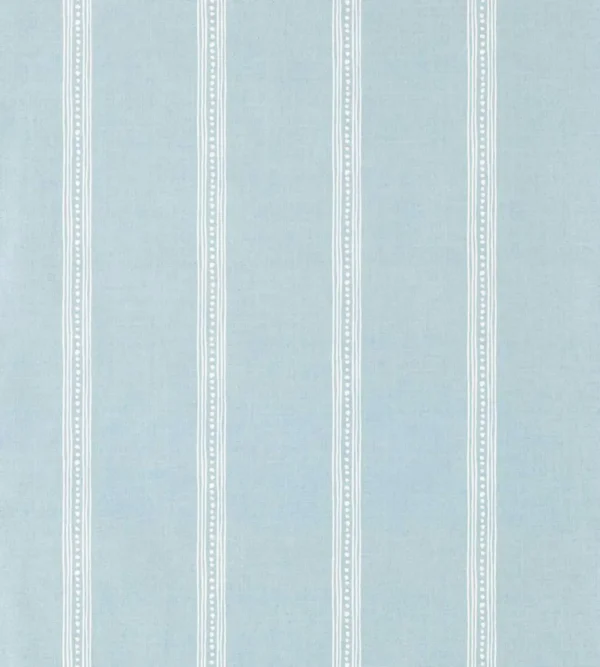 Harvest Stripe Wallpaper - Cornflower by Harvest Stripe Wallpaper from Scion Pomona Wallpapers collection - blue striped