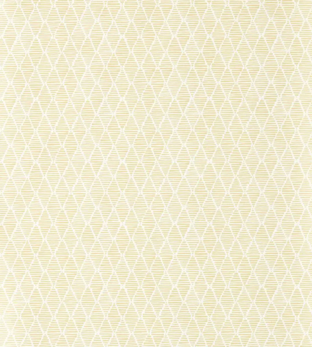Triangle Trellis Wallpaper - Buttercup by Triangle Trellis Wallpaper from Scion Pomona Wallpapers collection - yellow geometric