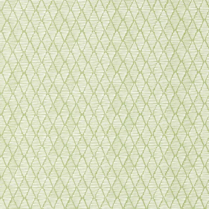 Triangle Trellis Wallpaper - Kelly Green swatch