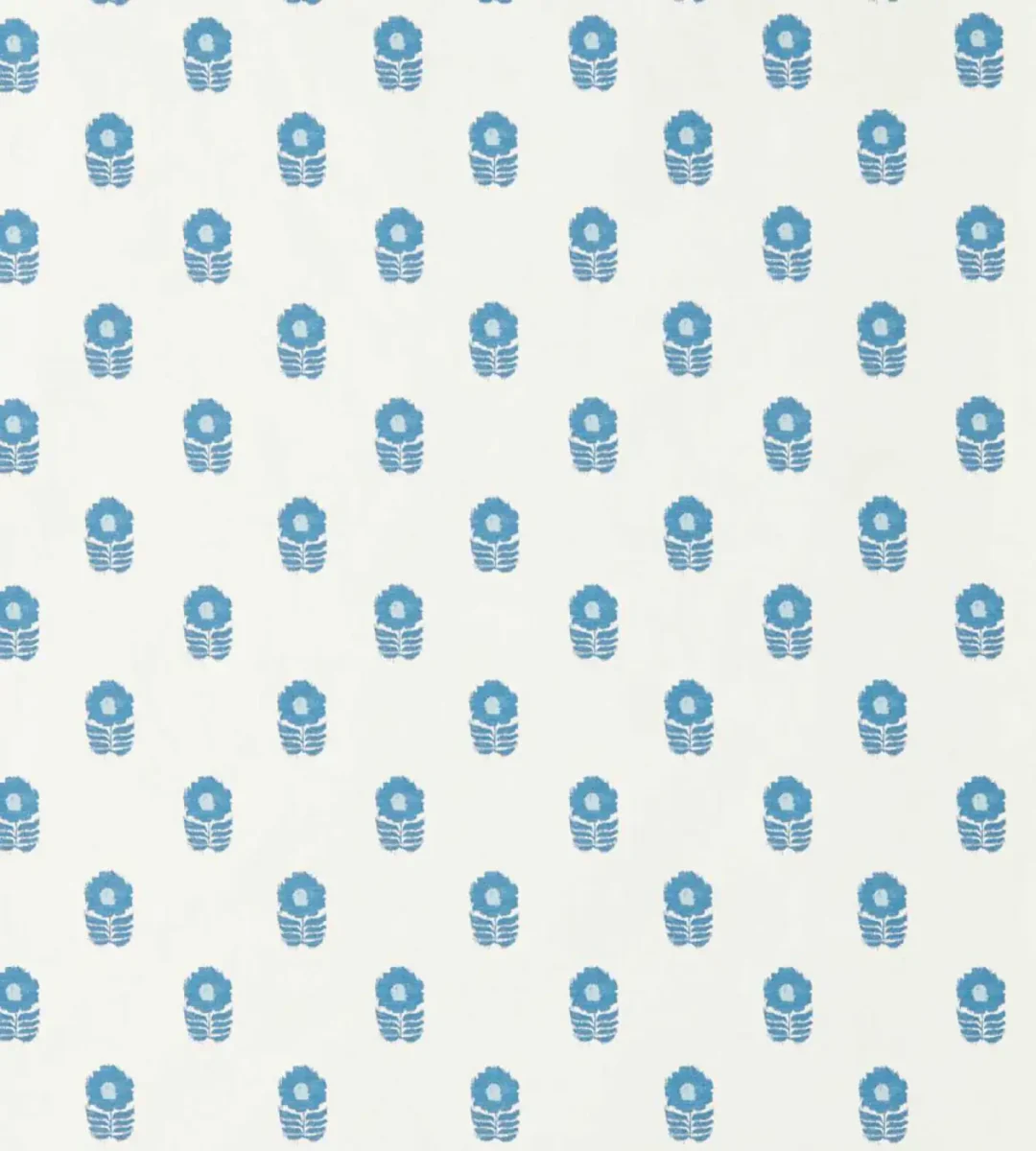 Ditsy Daisy Wallpaper - Denim by Ditsy Daisy Wallpaper from Scion Pomona Wallpapers collection - blue spotted