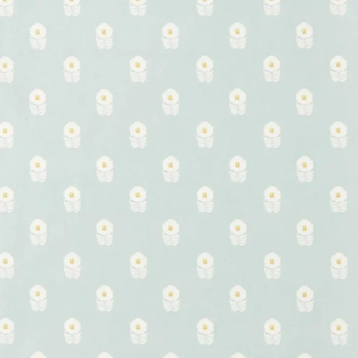 Ditsy Daisy Wallpaper - Powder Blue swatch