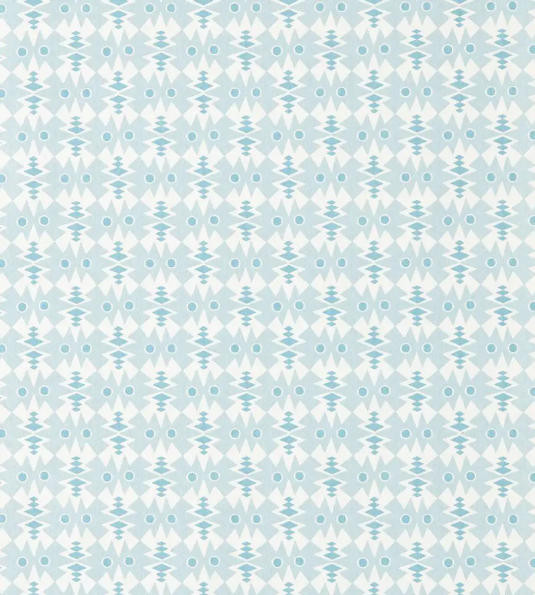 Owl Butterfly Wallpaper - Denim by Owl Butterfly Wallpaper from Scion Pomona Wallpapers collection - blue misc