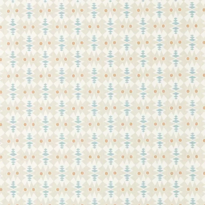 Owl Butterfly Wallpaper - Pebble Coast Blue swatch