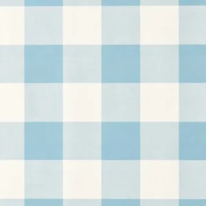 Central Check Wallpaper from Scion Pomona Wallpapers collection - blue checked