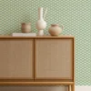 Scallop Frill Wallpaper from Scion Pomona Wallpapers collection - green misc