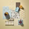 Owl Butterfly Wallpaper from Scion Pomona Wallpapers collection - yellow misc