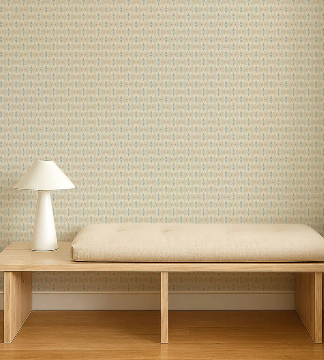 Owl Butterfly Wallpaper - Pebble Coast Blue by Owl Butterfly Wallpaper from Scion Pomona Wallpapers collection - blue misc