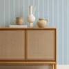 Harvest Stripe Wallpaper from Scion Pomona Wallpapers collection - blue striped