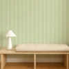 Harvest Stripe Wallpaper from Scion Pomona Wallpapers collection - green striped