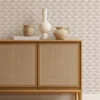 Hares Wallpaper from Scion Pomona Wallpapers collection - pink animal