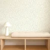 Flo Swirl Wallpaper from Scion Pomona Wallpapers collection - blue contemporary