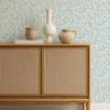 Dove Deer Wallpaper from Scion Pomona Wallpapers collection - blue animal
