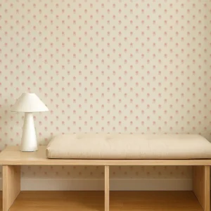 Ditsy Daisy Wallpaper from Scion Pomona Wallpapers collection - pink spotted