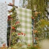 Central Check Wallpaper from Scion Pomona Wallpapers collection - green checked