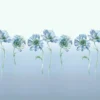 Coquelicot Wallpaper from Designers Guild Palette Provencale Wallpapers collection - blue botanical