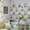 Primevère Wallpaper from Designers Guild Palette Provencale Wallpapers collection - green botanical