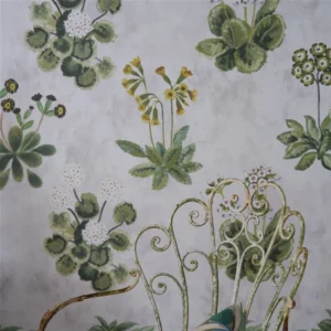 Primevère Wallpaper from Designers Guild Palette Provencale Wallpapers collection - green botanical
